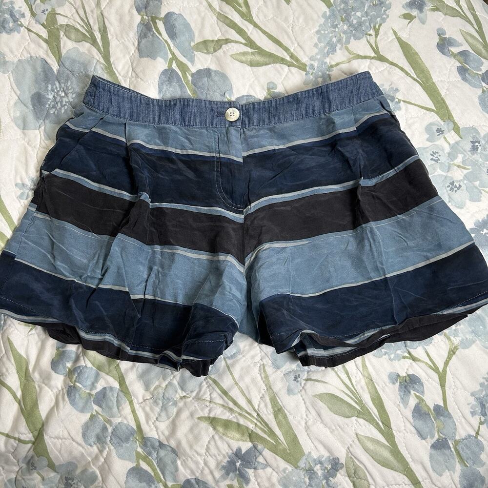 Armani Exchange Women's Short Jeans Size 40 EU Blue Denim Shorts